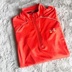 Men’s Under Armour allseason half zip, size large